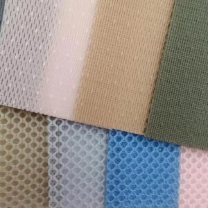 Hot Sale Waterproof Three-Dimensional Breathable 3D Air Mesh 100% Polyester Fabric for Bubble Sofa Cushion Office Chair Upholstery Home Textile