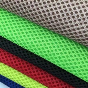 Thicken Breathable Stylish Polyester Mesh Fabric Custom Sewing Accessories 3D Mesh Fabric