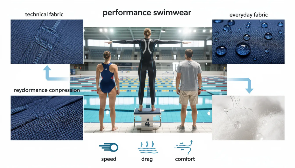 Competitive Swimming and Fabric Choice