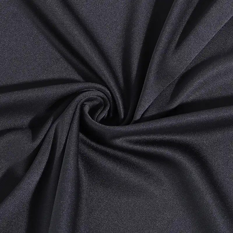 China Textile Stretch Suede Fabric Polyester Elastic Warp Knitted Fabric for Coat Jacket, Garment Poly Spandex Twill Synthetic Microfiber Suede Knitting Fabric