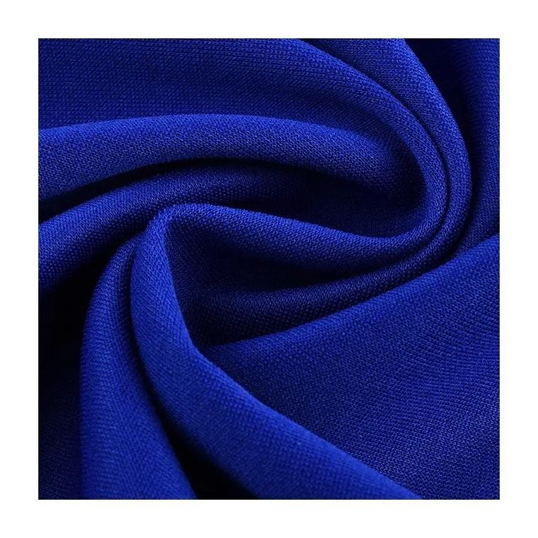 China Textile Stretch Suede Fabric Polyester Elastic Warp Knitted Fabric for Coat Jacket, Garment Poly Spandex Twill Synthetic Microfiber Suede Knitting Fabric - Image 3