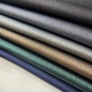 Hot Sale Technology Leather Suede Fabric Dyeing with Glue Emboss Leather Effect Upholstery Furniture Sofa Textile Fabric