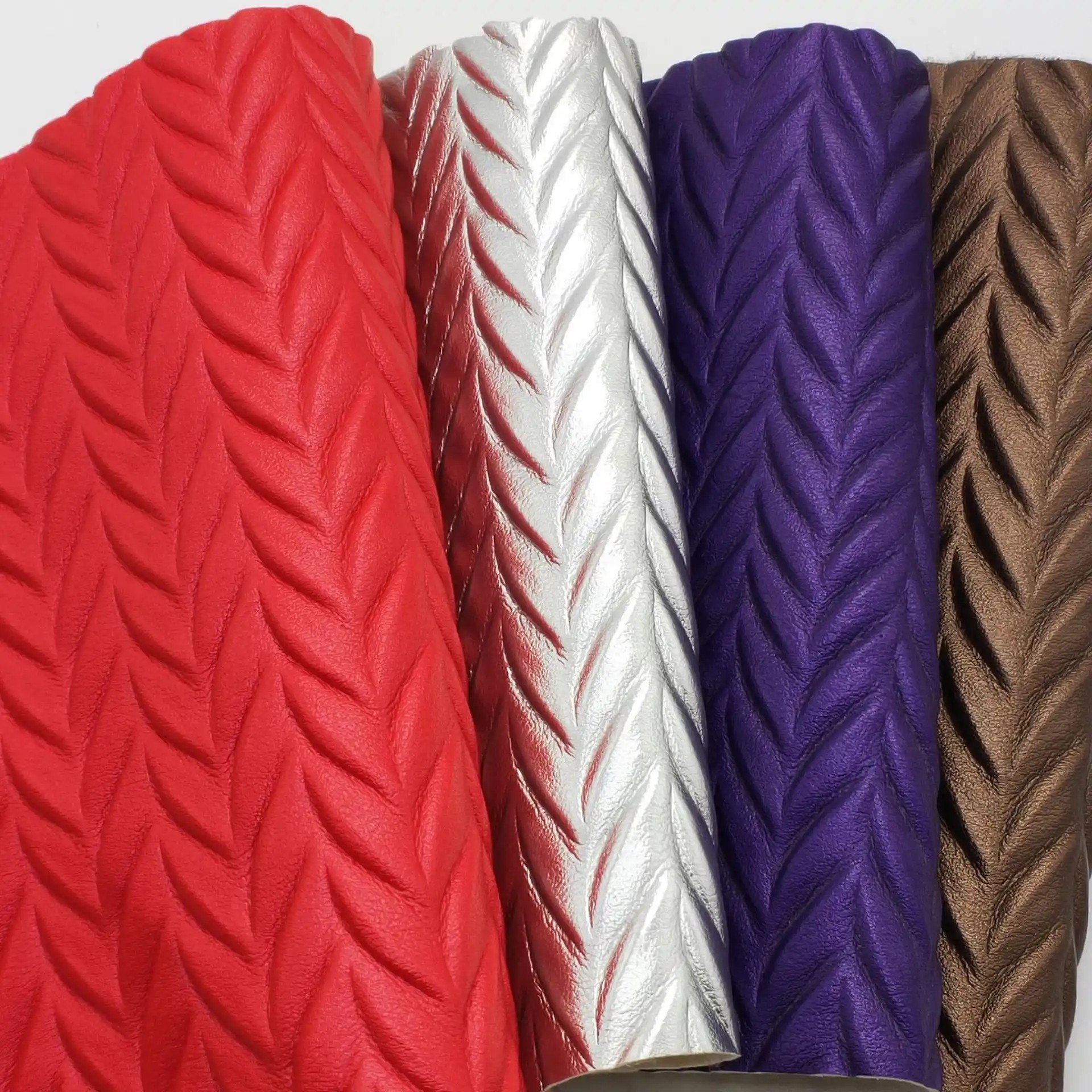 Hot Sale Technology Leather Suede Fabric Dyeing with Glue Emboss Leather Effect Upholstery Furniture Sofa Textile Fabric - Image 3