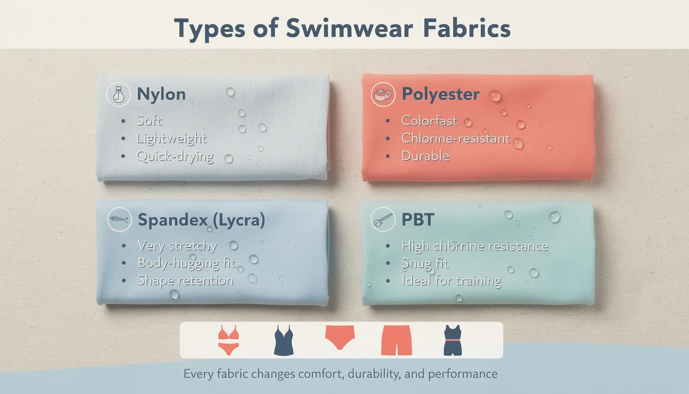 Types of Swimwear Fabrics
