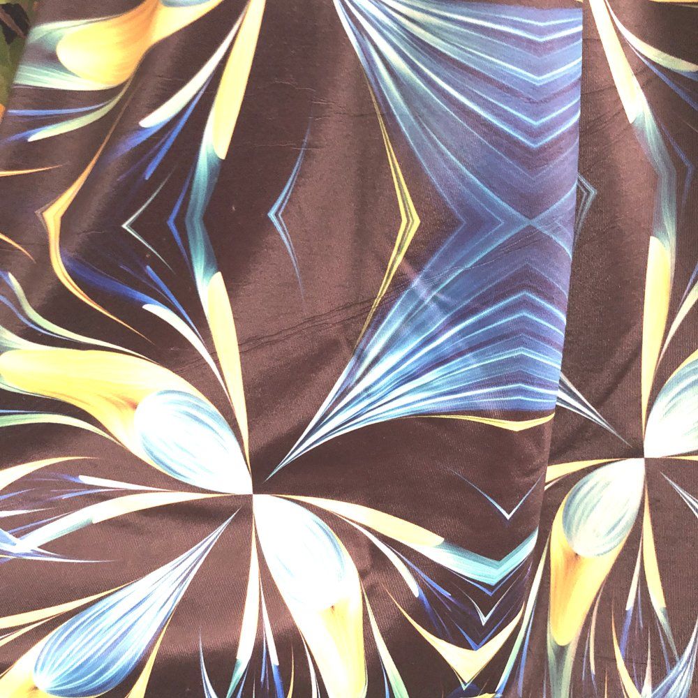 China Manufacturer Wholesale Tropical Pattern Digital Printed Custom Swim Fabric for Clothes - Image 2