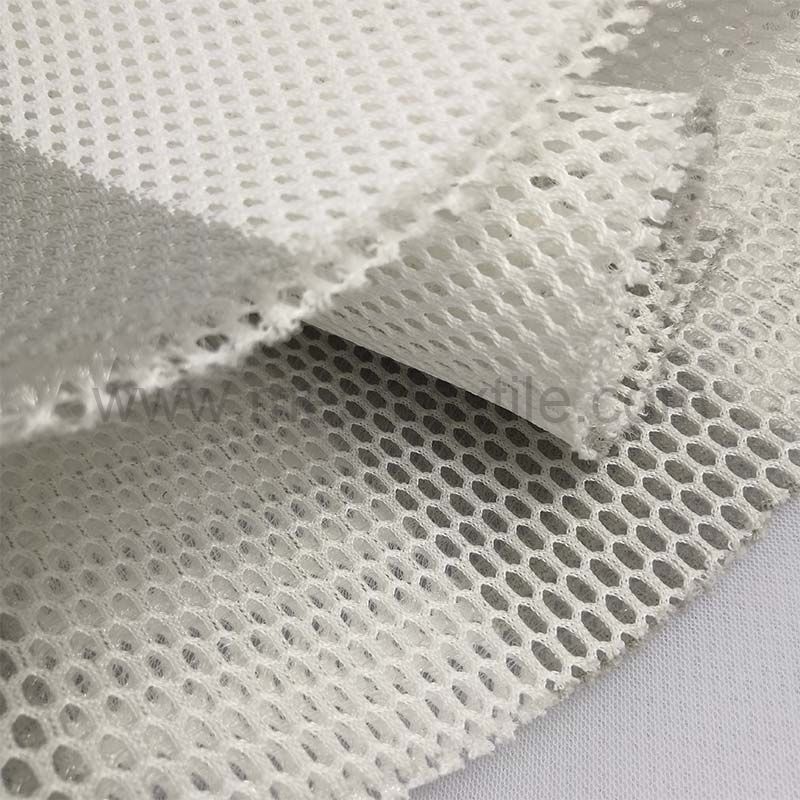 3D Breathable Sandwich Mesh Fabric for Car Seat Bag Shoes & Handbag Solid Pattern Upholstery Weft Knitted Technique - Image 2