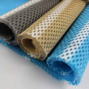 3D Honeycomb Upholstery Polyester Mesh Sofa Fabric with Wr Antistatics Home Textile Bean Bag Chair Sofa Wholesale Fabric Market