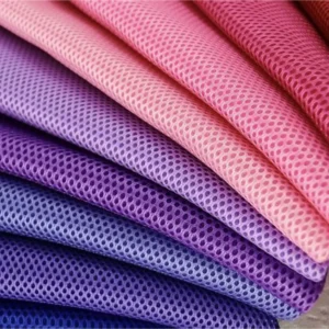 OEKO 100% Polyester Hexagonal 3D Air Mesh Jacquard Fabric for Seat Cushions-100% OEKO-TEX Certified