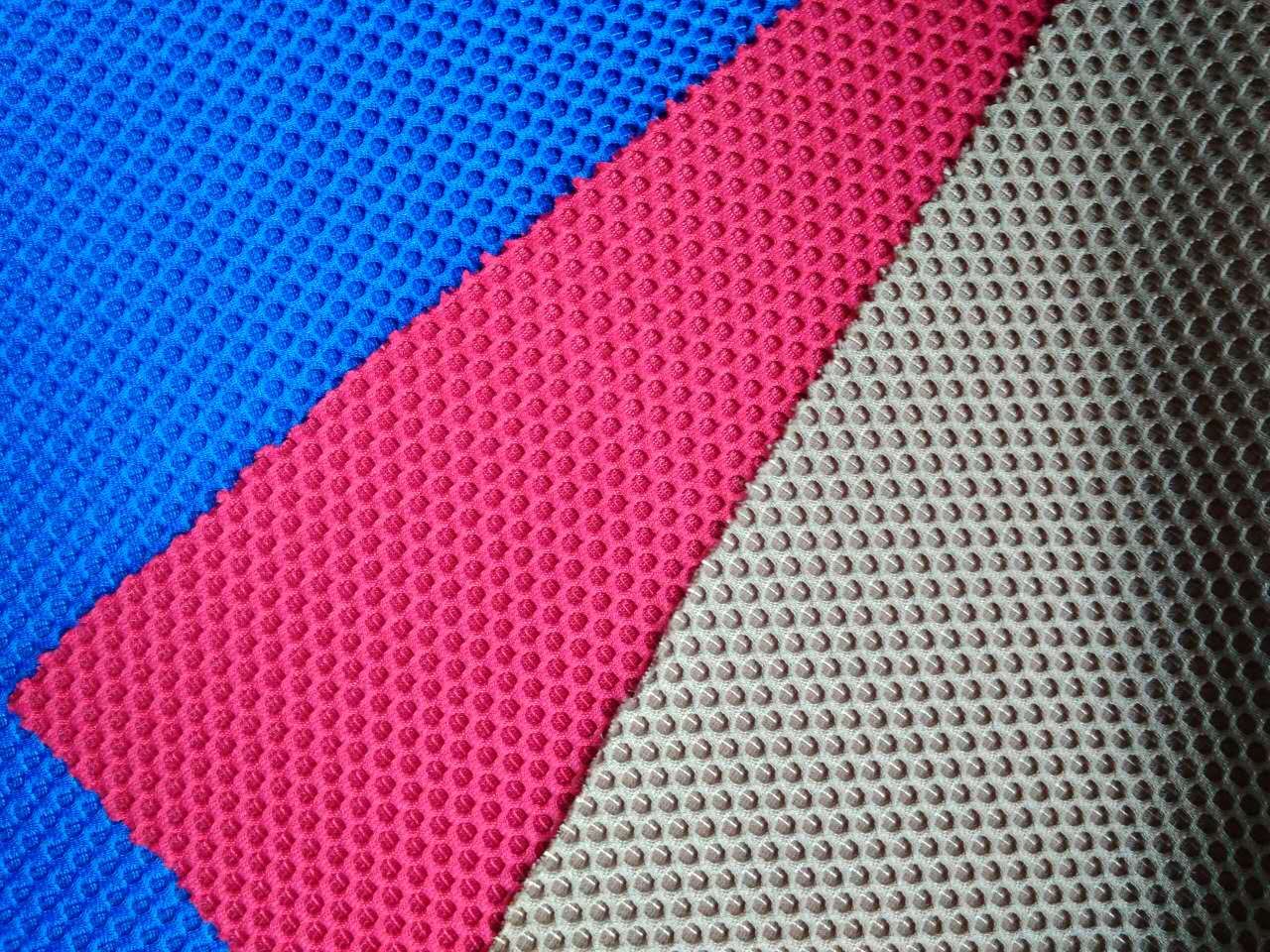 Recycle Knitting 3D Air Sofa Mesh Polyester Fabrics for Outdoor Office Chair/Bubble Sofa