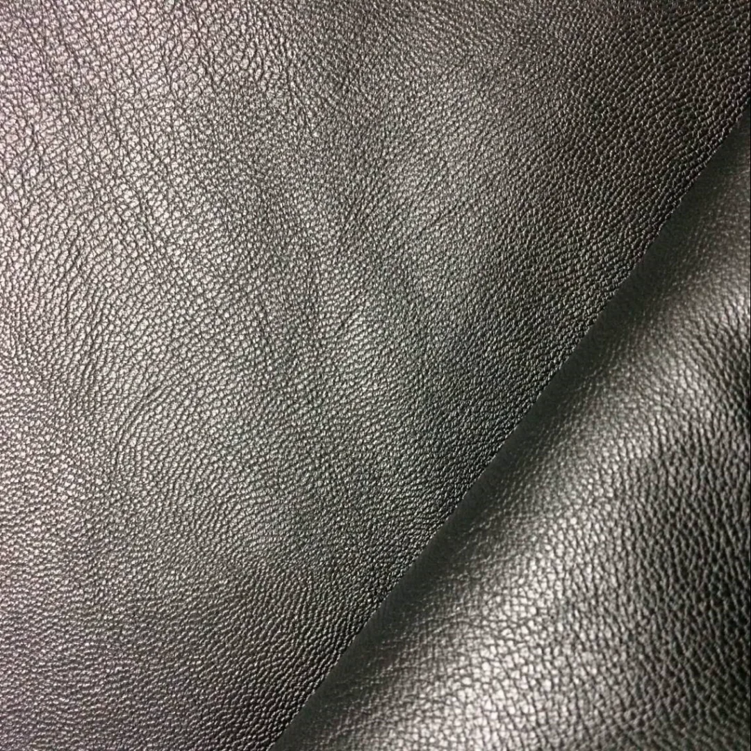 Faux Leather Fabric Full Grain Leather Pure PU Microfiber Based Artificial Leather for Car Seat Cover - Image 2