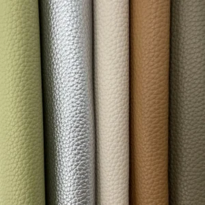 China Shiny Durable Multi-Color Synthetic Pvc Leather Fabric for Outdoor for Seats Fabric