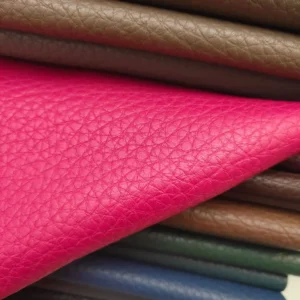 New Design Smooth Custom Cartoon Patterns Printed Leather Fabric Synthetic Artificial PVC Faux Leather Rolls for Making Bags