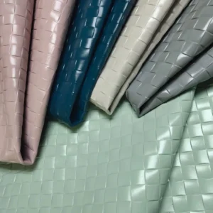 Wholesale Poly Custom Knitted Premium Suede Imitation Leather Sofa Fabric for Upholstery and Interior Decoration