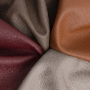 Custom PVC Faux Leather Roll Microfiber Synthetic Leather Rexine Fabric Waterproof Elastic for Automotive Upholstery Car Sofa