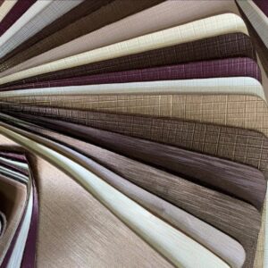 Direct Manufacturer Synthetic PU PVC Leather Vintage Style Cowboy Fabric Artificial Vegan Leather for Diary