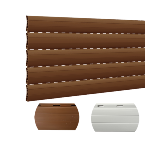 Custom Furniture Kitchen Cabinet Plastic Roller Shutter Slats PVC ABS Tambour Door Silver Kitchen Cupboard Roller Shutter Doors