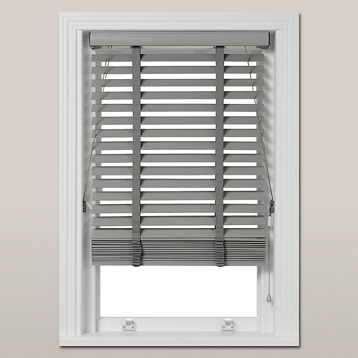 Wholesale Wooden Shades Faux Wood Blinds Automatic Wooden Venetian Blinds Shades - Image 2