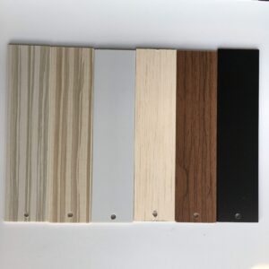 China Pro Manufacturer PVC Louver Slats Plantation Shutter Components for Upvc Window & Door Quality Plastic Profiles