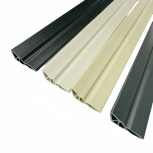 Basswood Wooden Plantation Shutter Slats with Horizontal Design Modern Style PVC Components