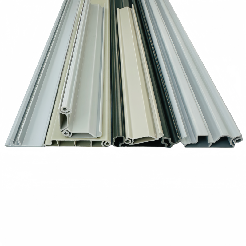 Furniture Kitchen Cabinet Plastic Roller Shutter Slats Pvc Abs Tambour Door Silver Cabinet Roller Shutter - Image 3