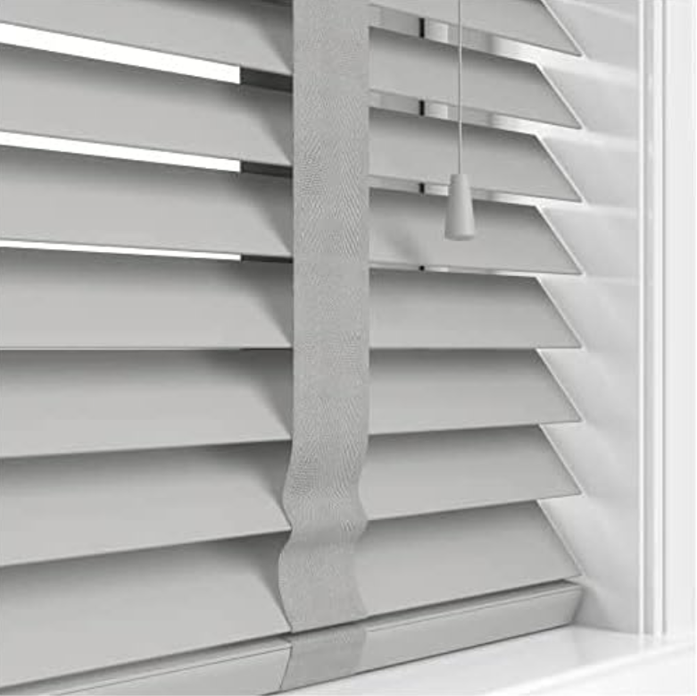 Natural Finish Wood Slats Window Curtain Basswood Blinds for a Warm Ambiance - Image 2