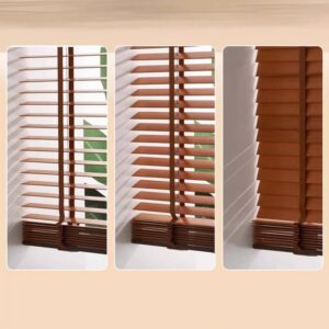 Customizable Window Decor Basswood Wood Blinds for Perfect Light Control