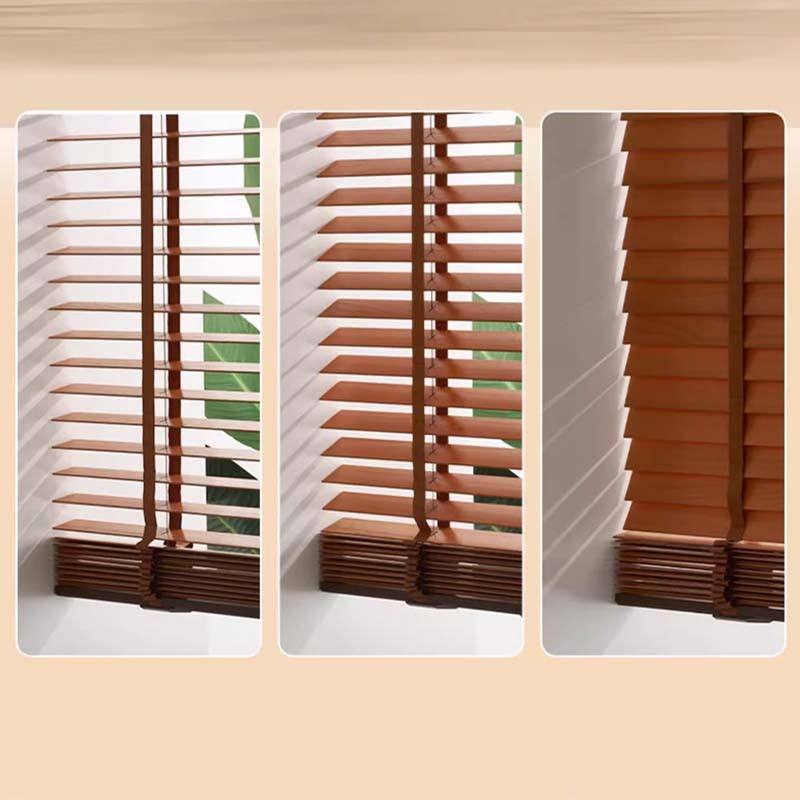 Customizable Window Decor Basswood Wood Blinds for Perfect Light Control