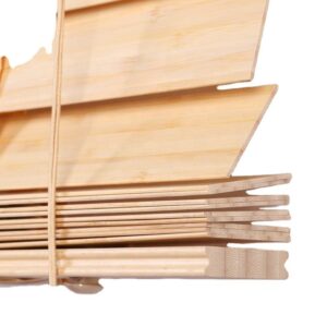 Biodegradable Basswood Slats Wood Blinds for Zero-Waste Window Coverings