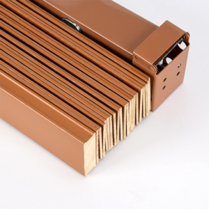 Customizable Window Curtain Wood Slats Paulownia Blinds to Enhance Interior Design