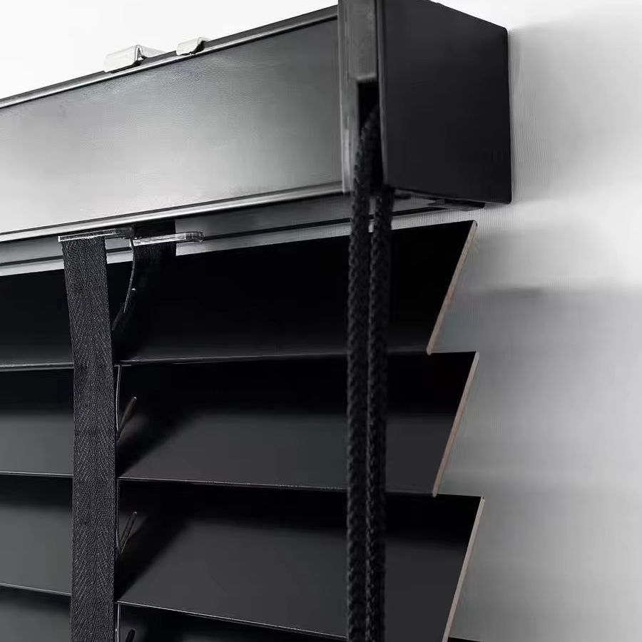 Rustic Wooden Slats Basswood Window Blinds: Enhance Your Home's Natural Look - Image 2