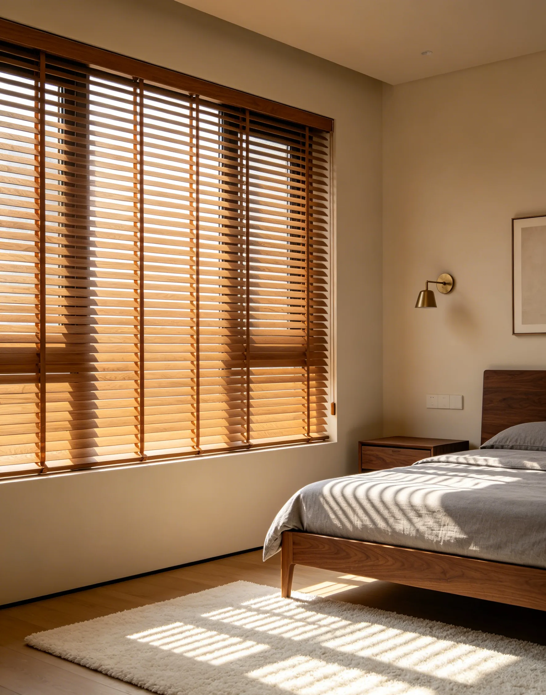 Natural Wood Blinds (2)
