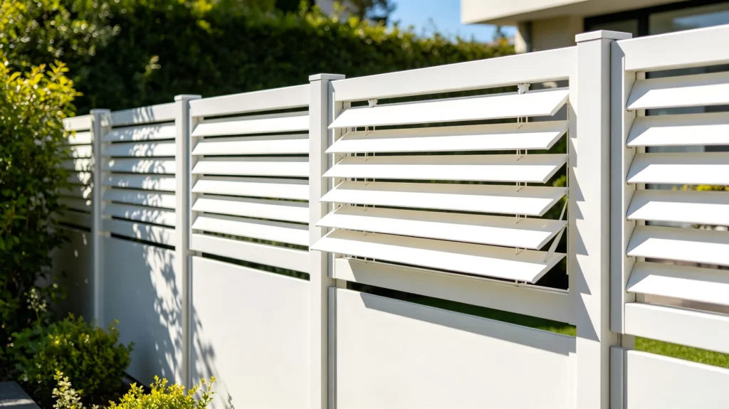 UV Resistant Privacy Protection PVC Slats for Fence or Blind (3)