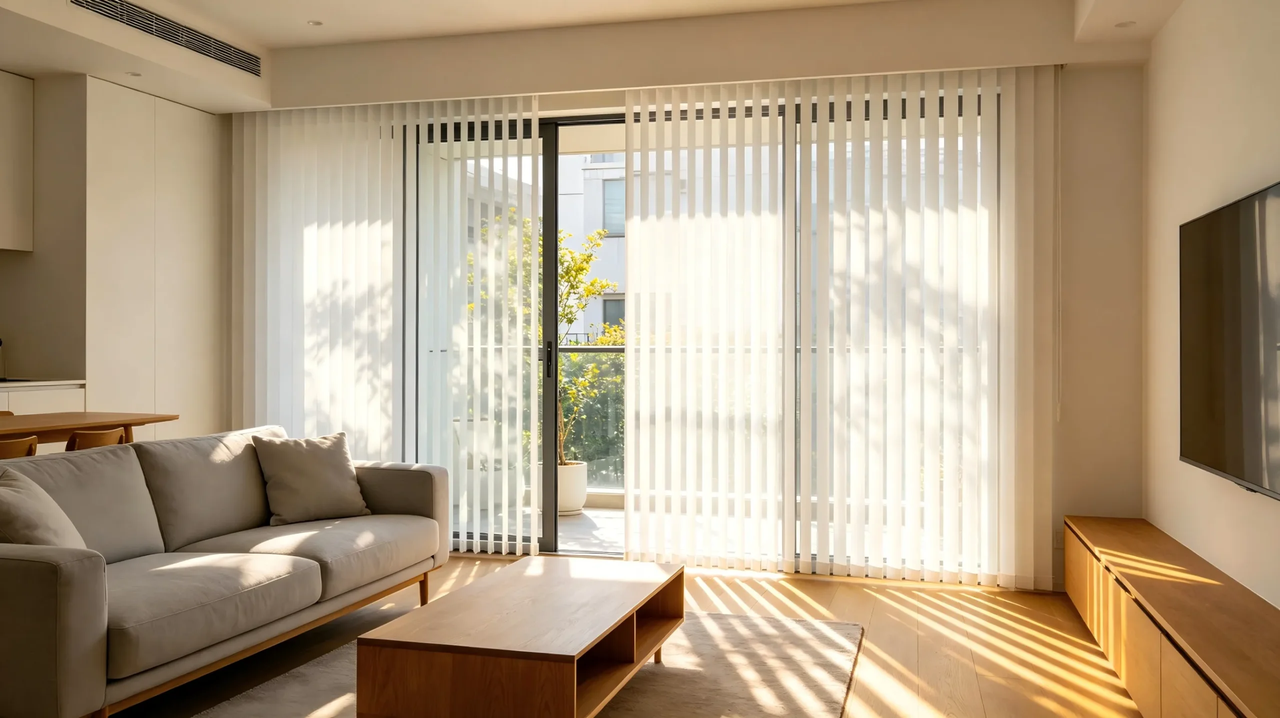 sliding glass door blinds (2)