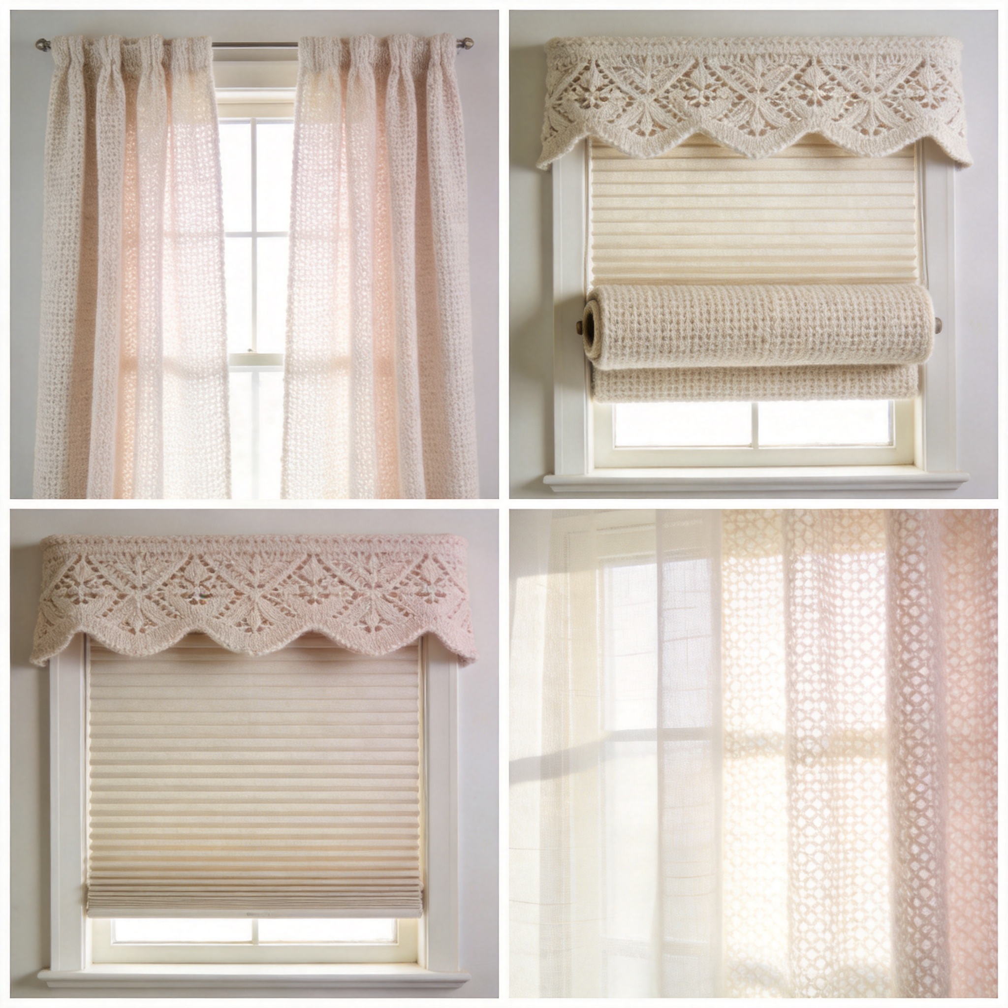 Comparison of light filtration between knitted and woven fabrics