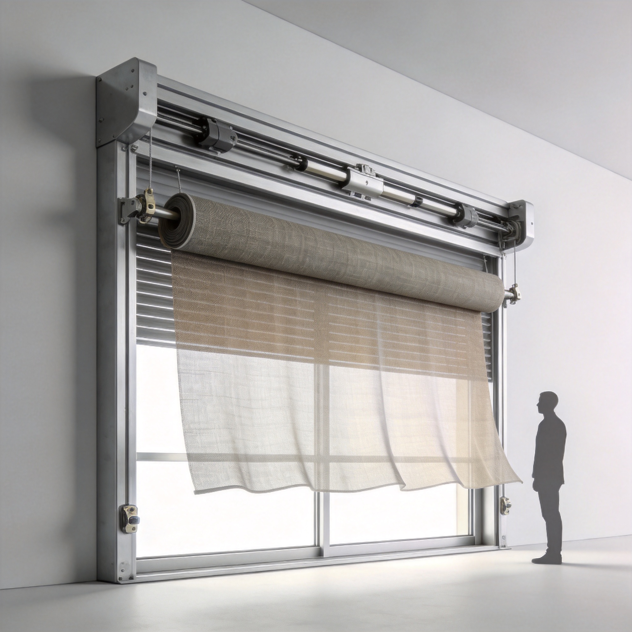 Fabric swatches for commercial blinds