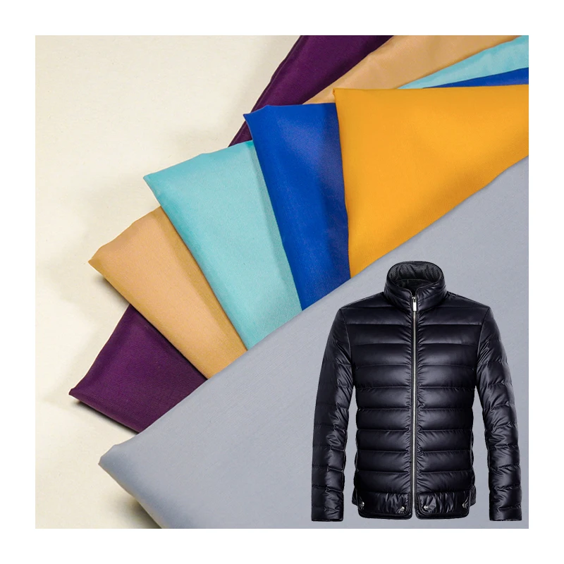 100 Percent Nylon Ripstop Woven Taffeta 40D Waterproof Coating Ultralight Windproof Lining