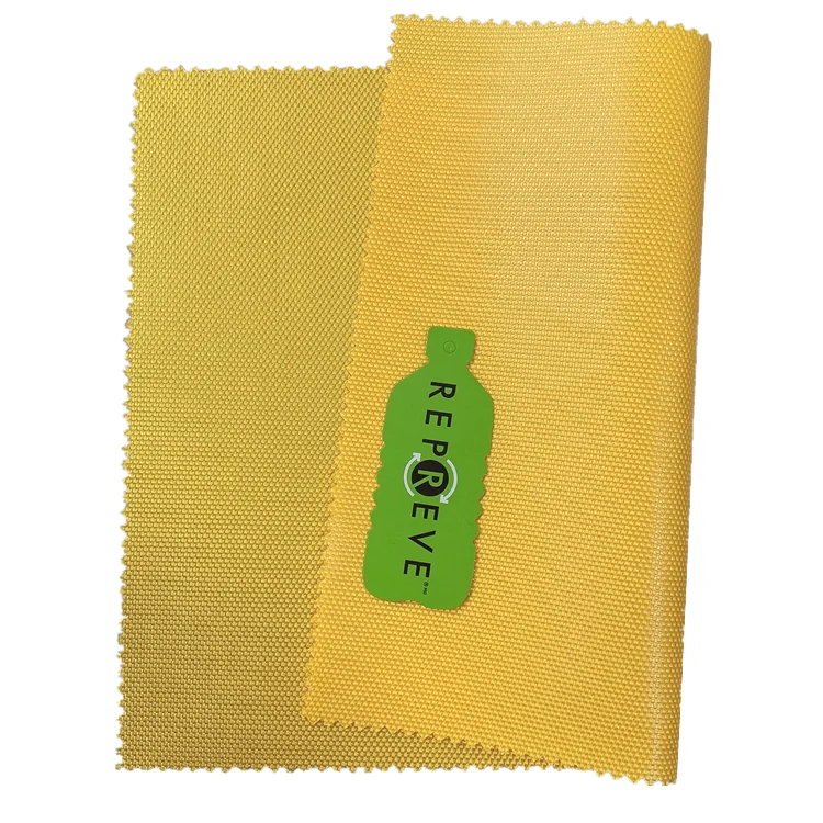 100 Percent Ocean Plastic Recycled Repreve 300D Ripstop Oxford Fabric PU PVC Coating - Image 3