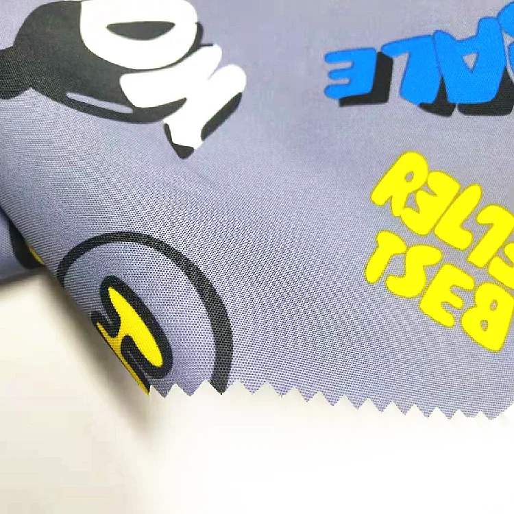 100 Percent Polyester 210D Oxford Fabric Pa Coated Printing Factory for Bag Luggage Tent Sunshade - Image 2