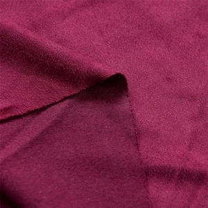 100 Percent Polyester 220gsm Suede Fabric Waterproof Woven for Sofa and Garments
