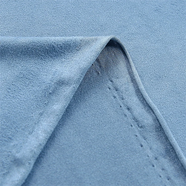 100 Percent Polyester Faux Leather Fabric High Quality Suede for Sofa - Image 6