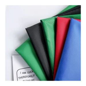 100 Percent Polyester Honeycomb Diamond Oxford Fabric 600D 900D PU Coated Flame Retardant Waterproof Lining