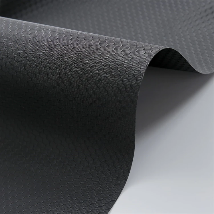 100 Percent Polyester Honeycomb Diamond Oxford Fabric 600D 900D PU Coated Flame Retardant Waterproof Lining - Image 4