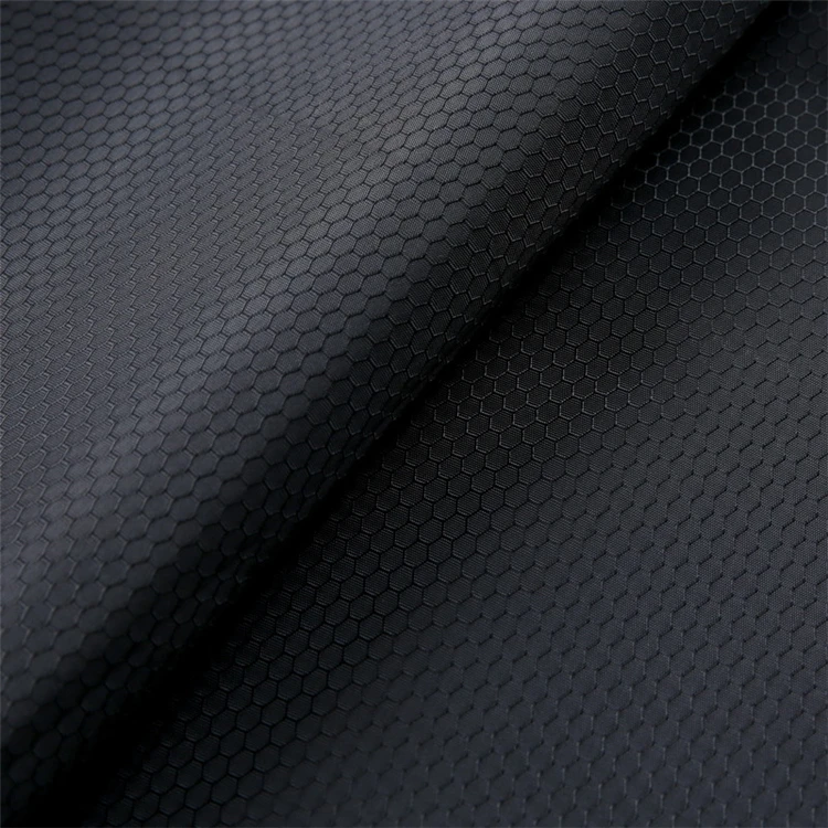 100 Percent Polyester Honeycomb Diamond Oxford Fabric 600D 900D PU Coated Flame Retardant Waterproof Lining - Image 5