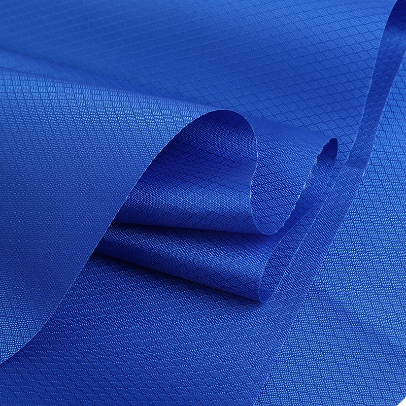 100 Percent Polyester Honeycomb Diamond Oxford Fabric 600D 900D PU Coated Flame Retardant Waterproof Lining - Image 6