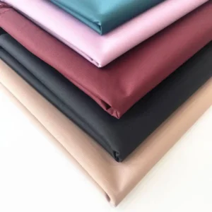 100 Percent Polyester Jacquard Pongee Waterproof Breathable Wet Milky Coating Down Jacket Fabric