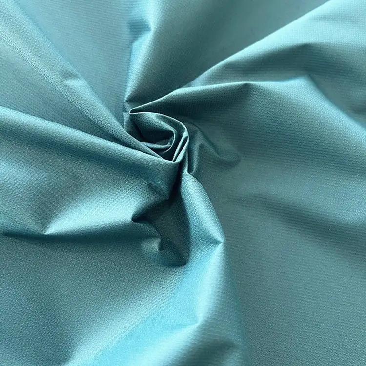 100 Percent Polyester Jacquard Pongee Waterproof Breathable Wet Milky Coating Down Jacket Fabric - Image 2