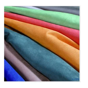 100 Percent Polyester Microfiber Micro Suede Blackout Brushed Upholstery Fabric No Stretch for Garments Home Car Toy and Bag Textiles