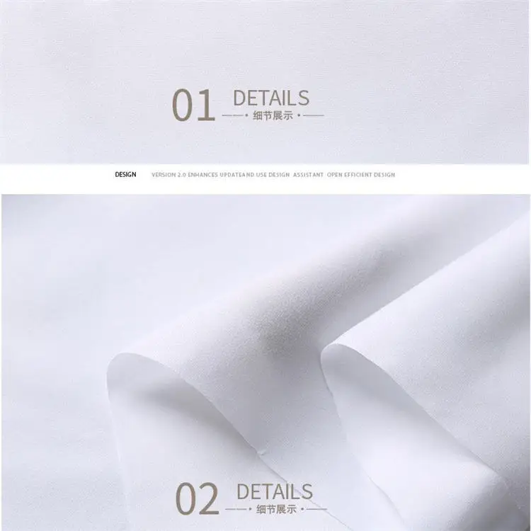100 Percent Polyester Peach Skin Twill Brushed Waterproof Fabric Dye Sublimation - Image 6