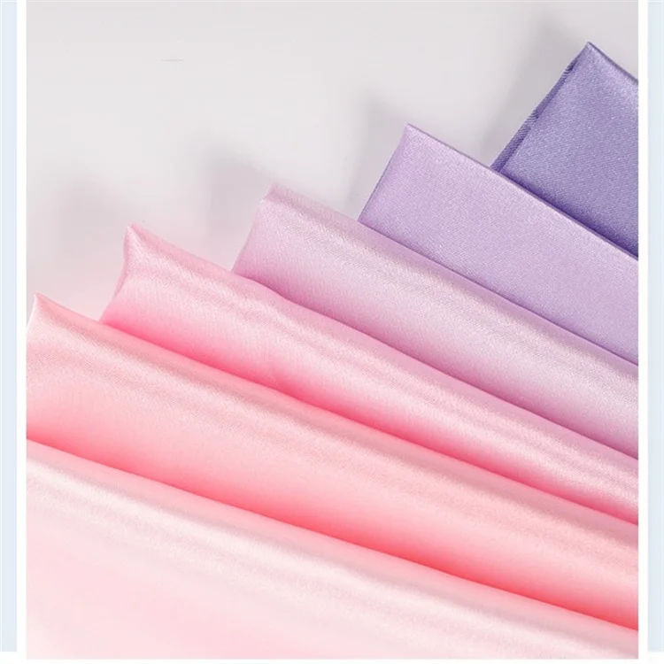 100 Percent Polyester Satin Fabric High Quality Interlining Lining Material for Dresses - Image 2