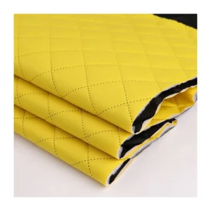 100 Percent Polyester Ultrasonic Embossed Oxford Fabric Stretch Knit for Sofa Cushion Upholstery